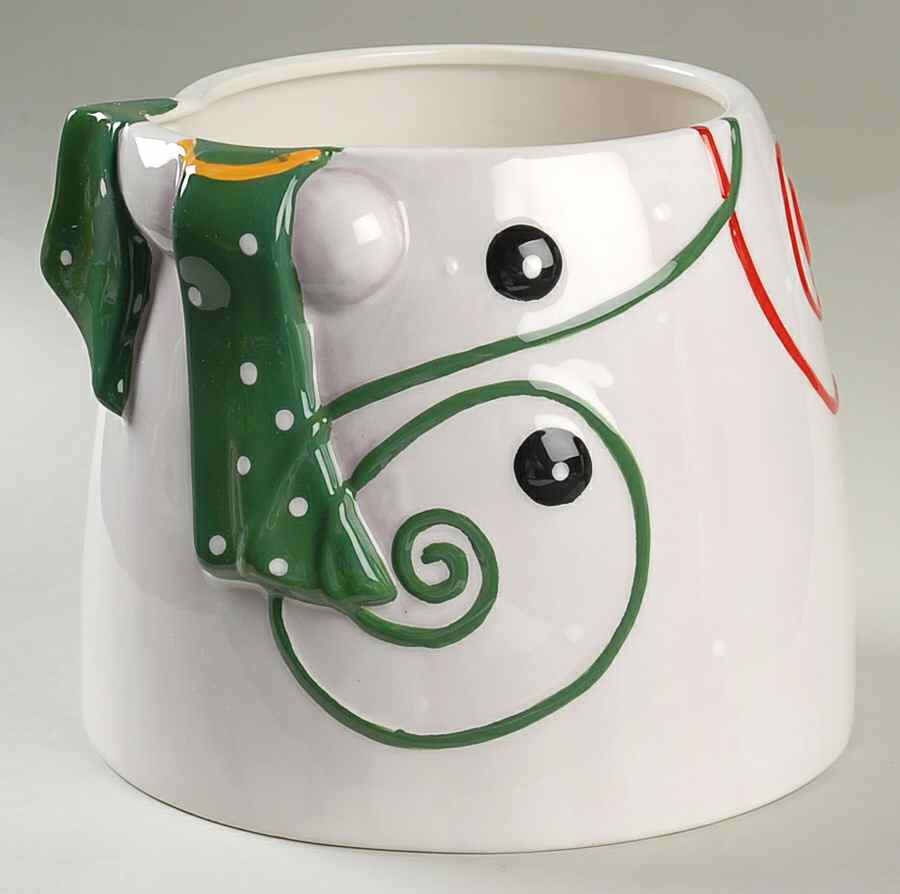 Snowmaker Cookie Jar No Lid by Certified International-1