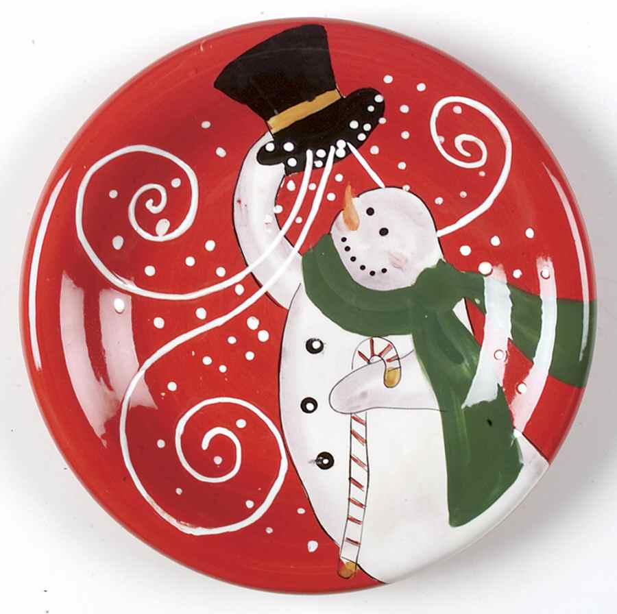 Snowmaker Salad/Dessert Plate by Certified International-1