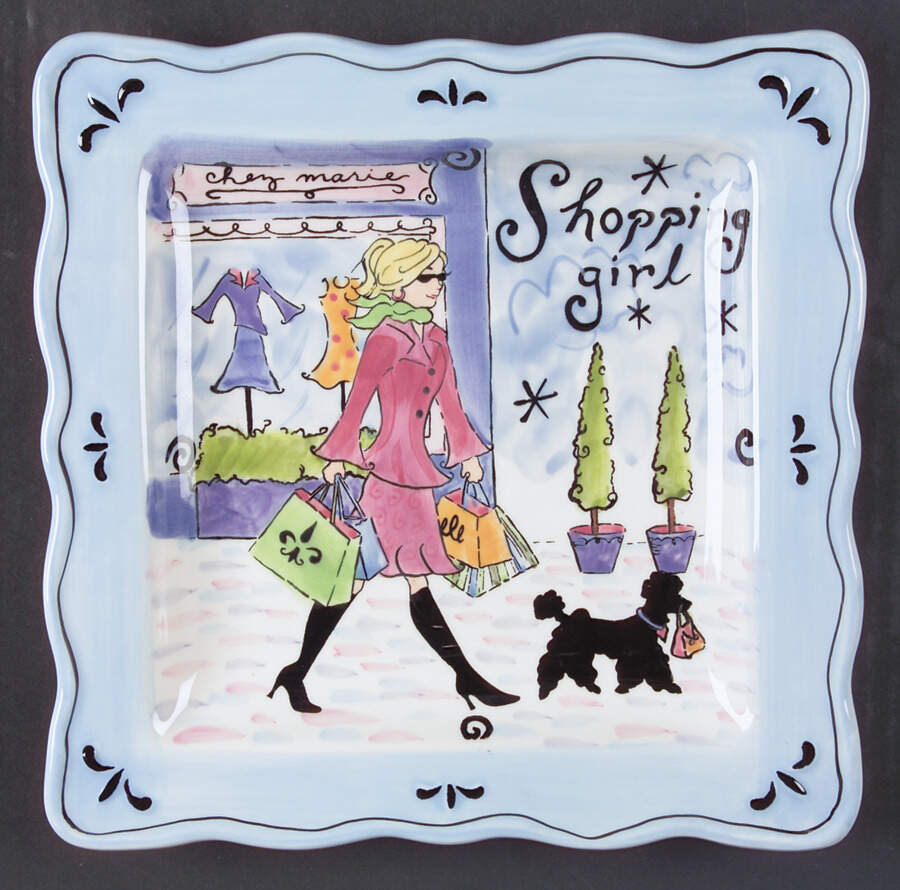 Girlfriends Salad Plate by Certified International-1