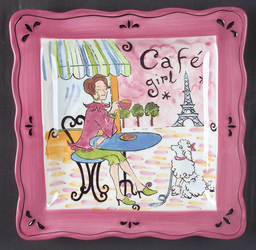 Girlfriends Salad Plate by Certified International-1