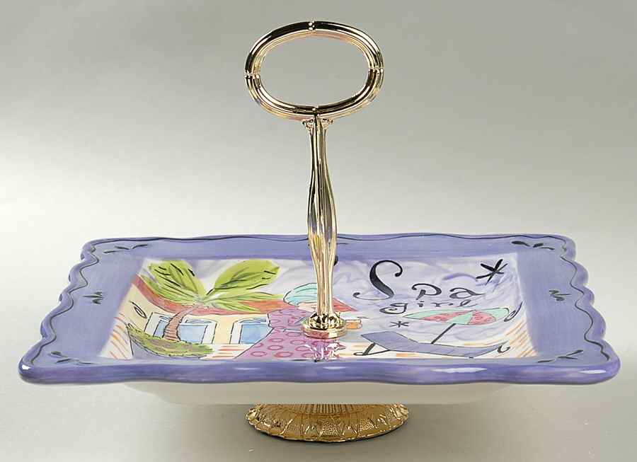 Girlfriends 6" - 7" Tidbit (from Salad Plate) HC by Certified International-1