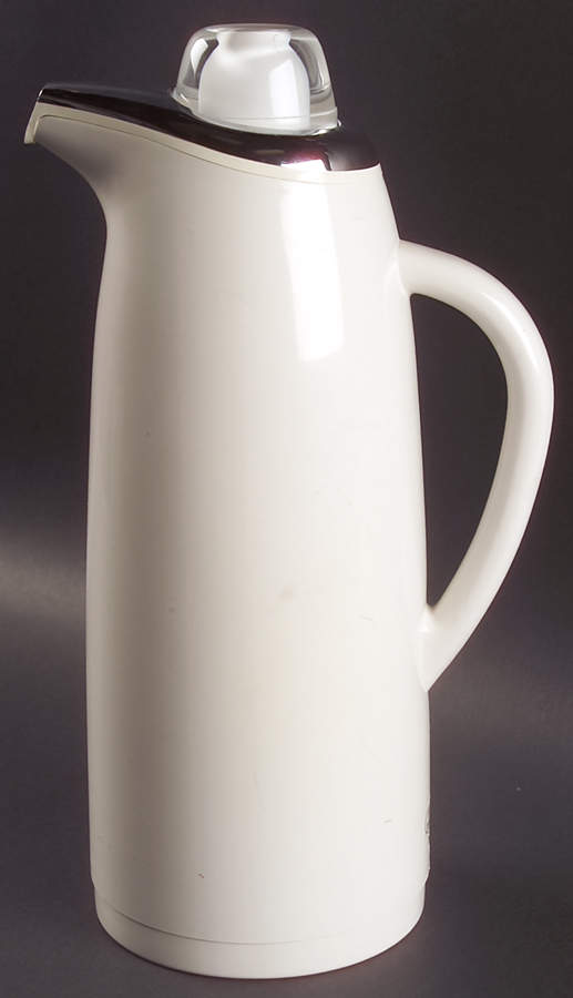Sandstone (Corelle) Plastic Thermos/Carafe & Lid by Corning Corelle-1