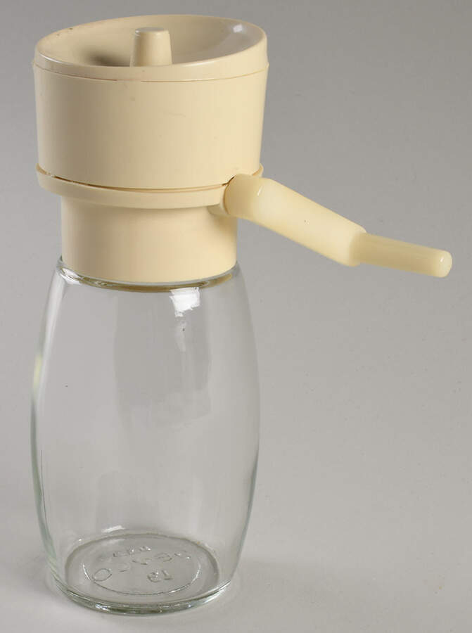 Sandstone (Corelle) Glassware Nut Grinder by Corning Corelle-1