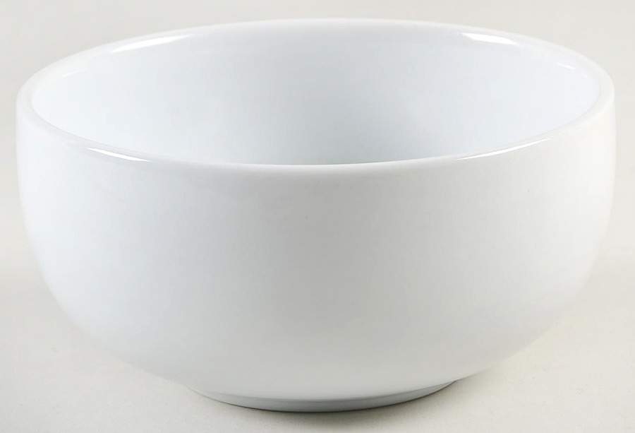 Whiteware Basics (Smooth) 4" All Purpose Bowl by The Cellar (China)-1