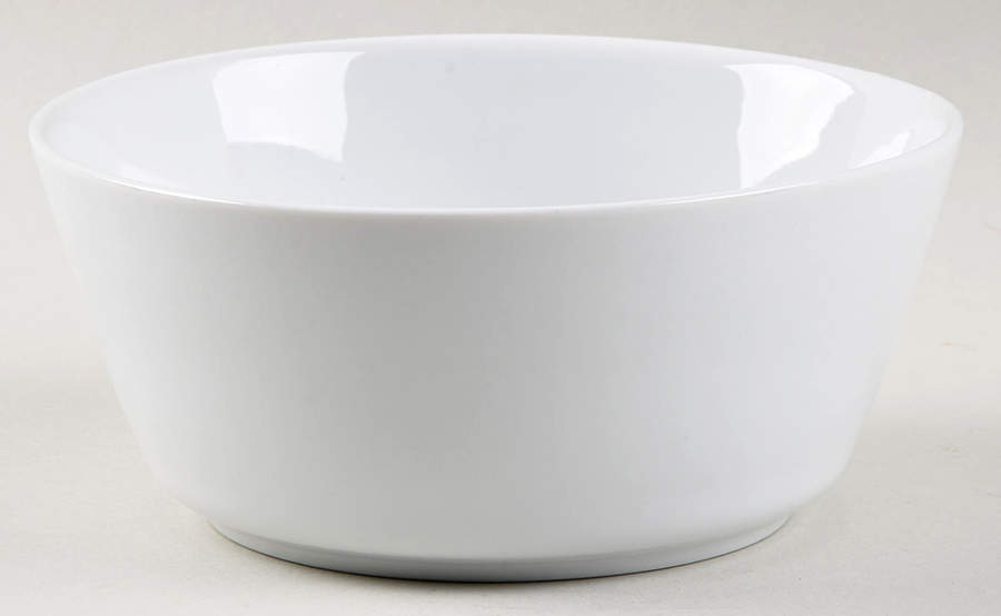 Whiteware Basics (Smooth) 6" All Purpose Bowl by The Cellar (China)-1