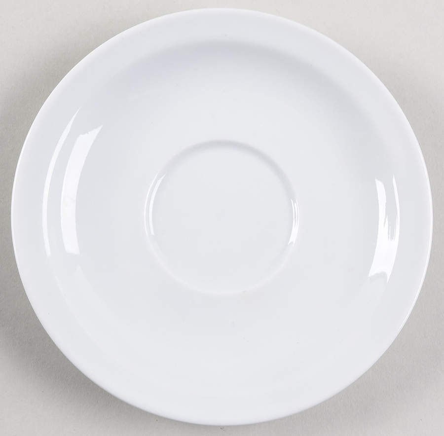 Whiteware Basics (Smooth) Saucer by The Cellar (China)-1