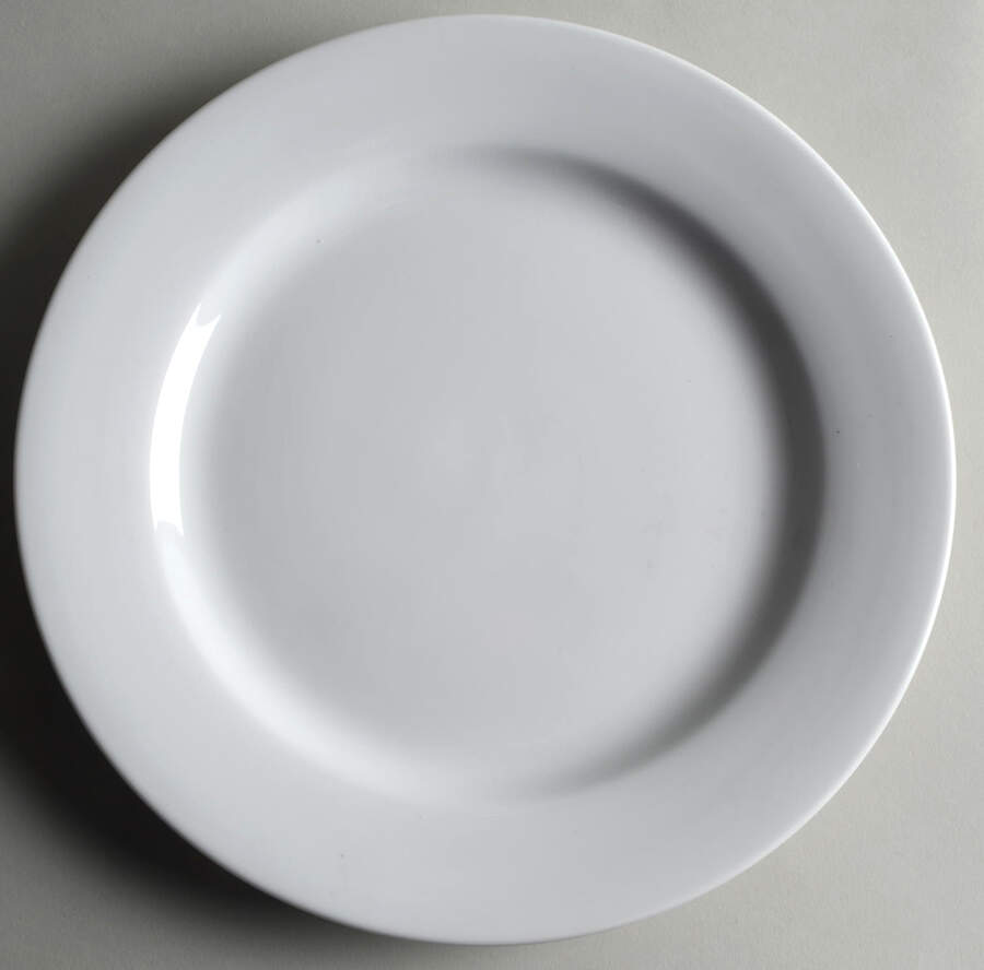 Whiteware Basics (Smooth) Dinner Plate by The Cellar (China)-1
