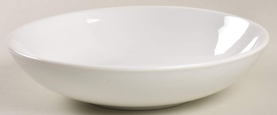 Whiteware Basics (Smooth) 8" Bistro Bowl by The Cellar (China)-1