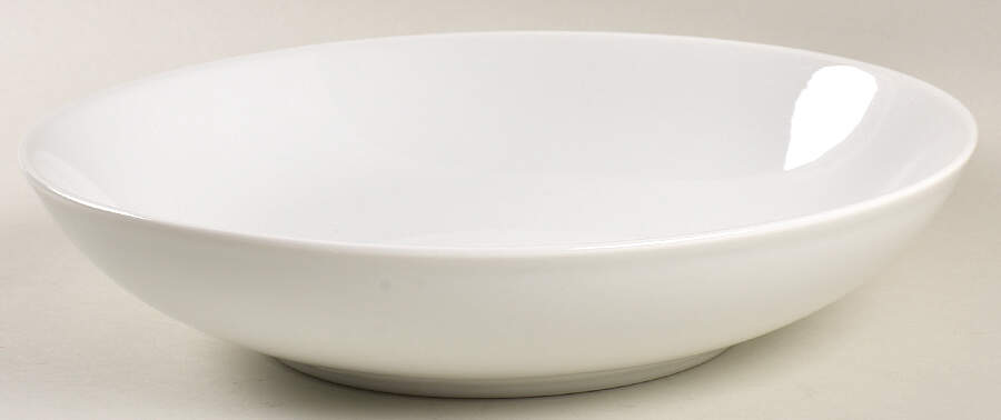Whiteware Basics (Smooth) 10" Bistro Bowl by The Cellar (China)-1