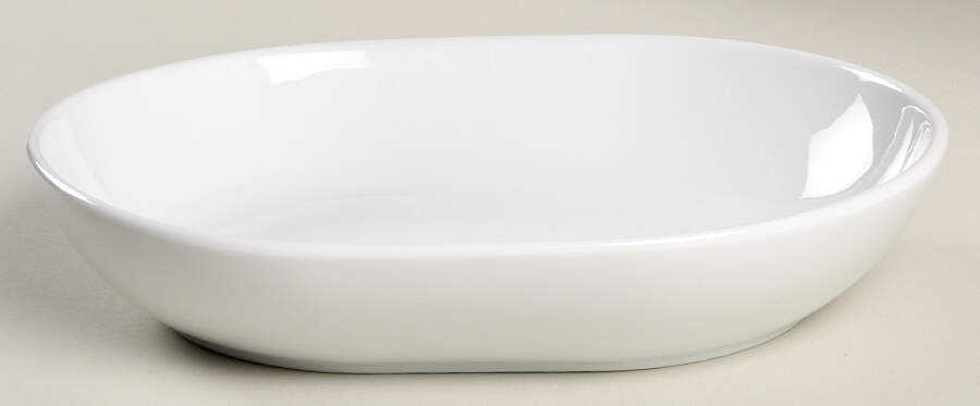 Whiteware Basics (Smooth) Individual Dinner Bowl by The Cellar (China)-1