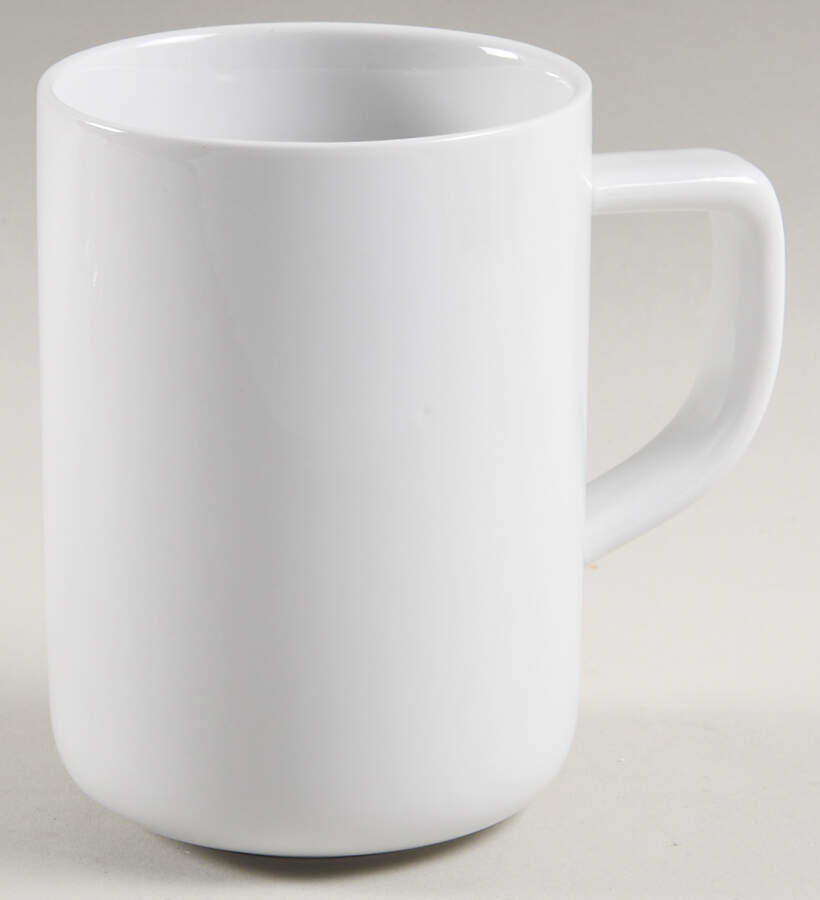 Whiteware Basics (Smooth) Mug by The Cellar (China)-1