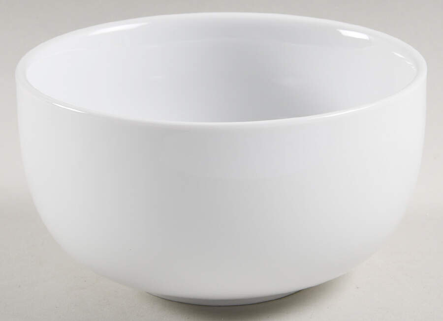 Whiteware Basics (Smooth) 5" All Purpose Bowl by The Cellar (China)-1