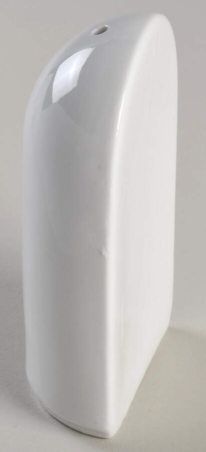 Whiteware Basics (Smooth) Salt Shaker by The Cellar (China)-1