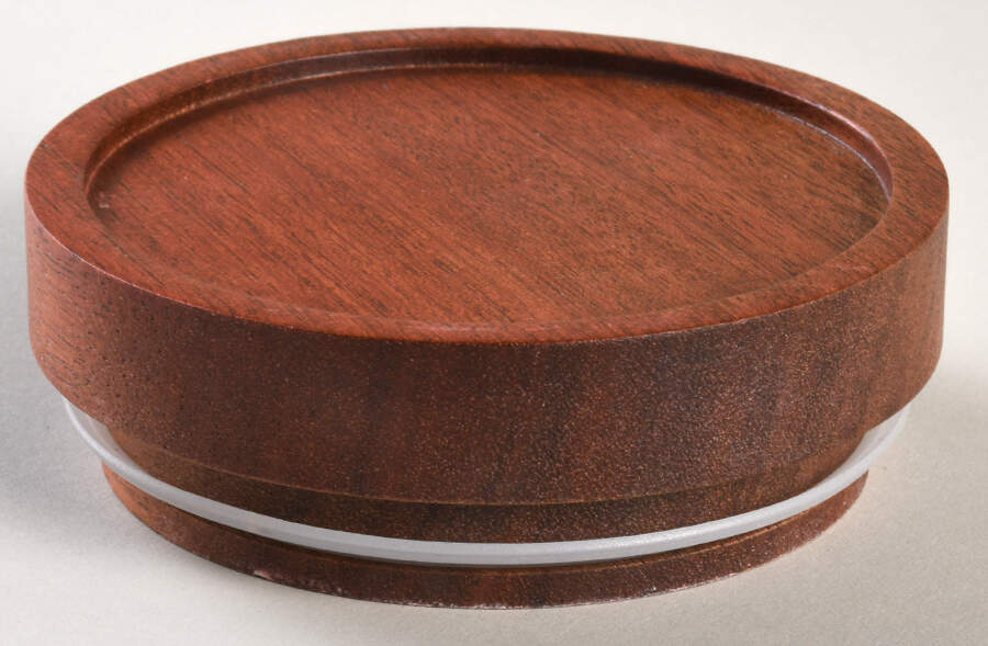 Whiteware Basics (Smooth) Lid for Small Canister by The Cellar (China)-1