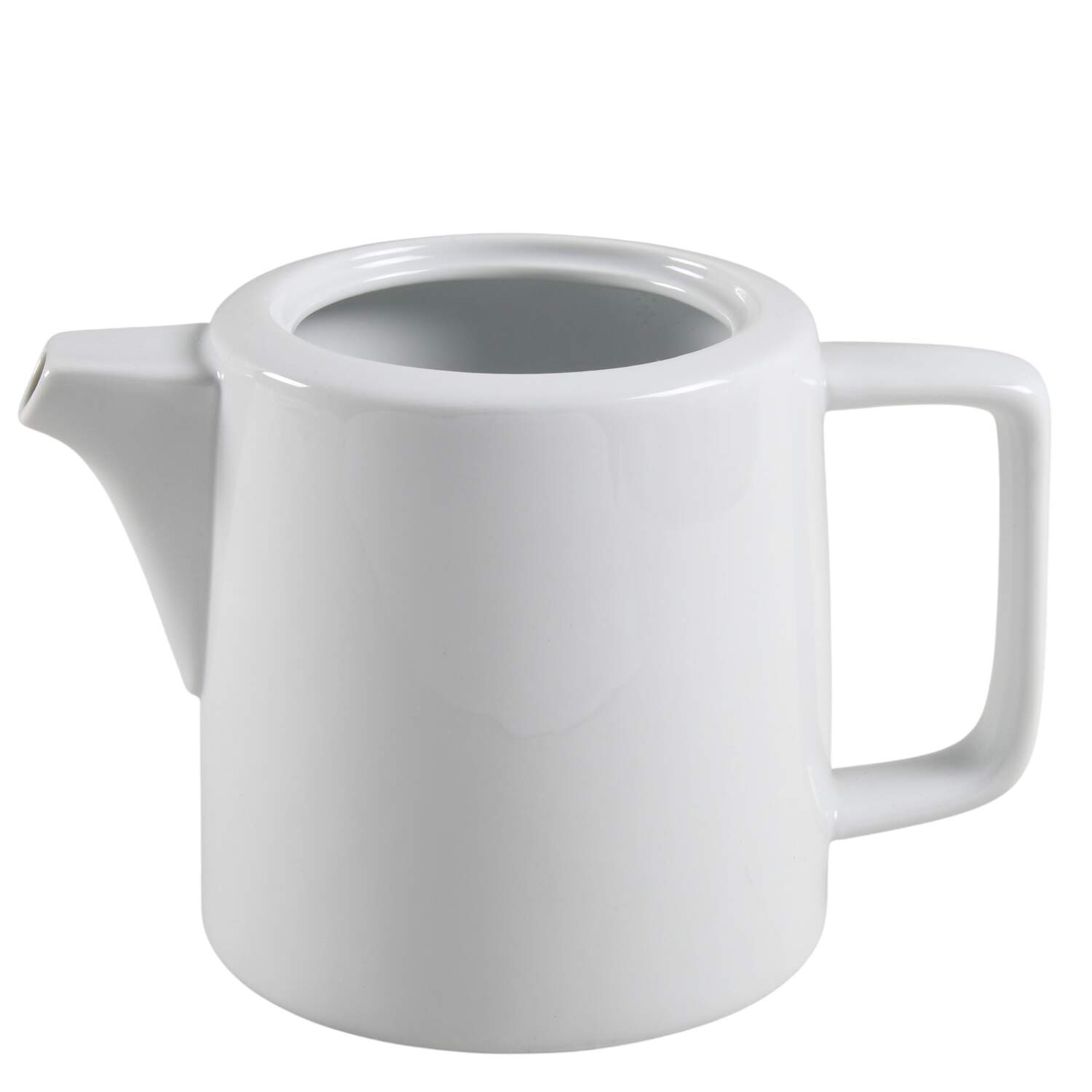 Whiteware Basics (Smooth) Teapot No Lid by The Cellar (China)-1
