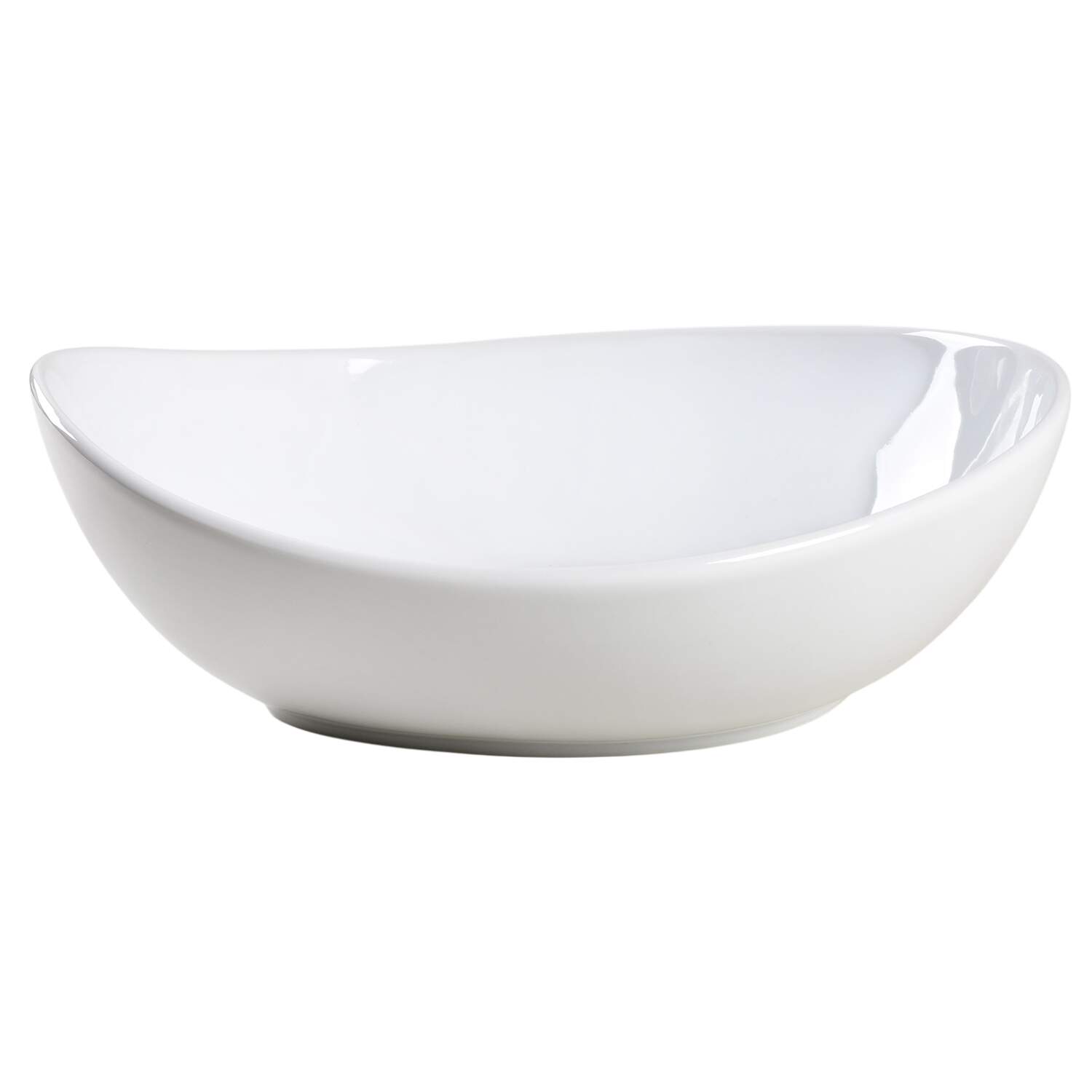 Whiteware Basics (Smooth) 11" Oval Bowl by The Cellar (China)-1