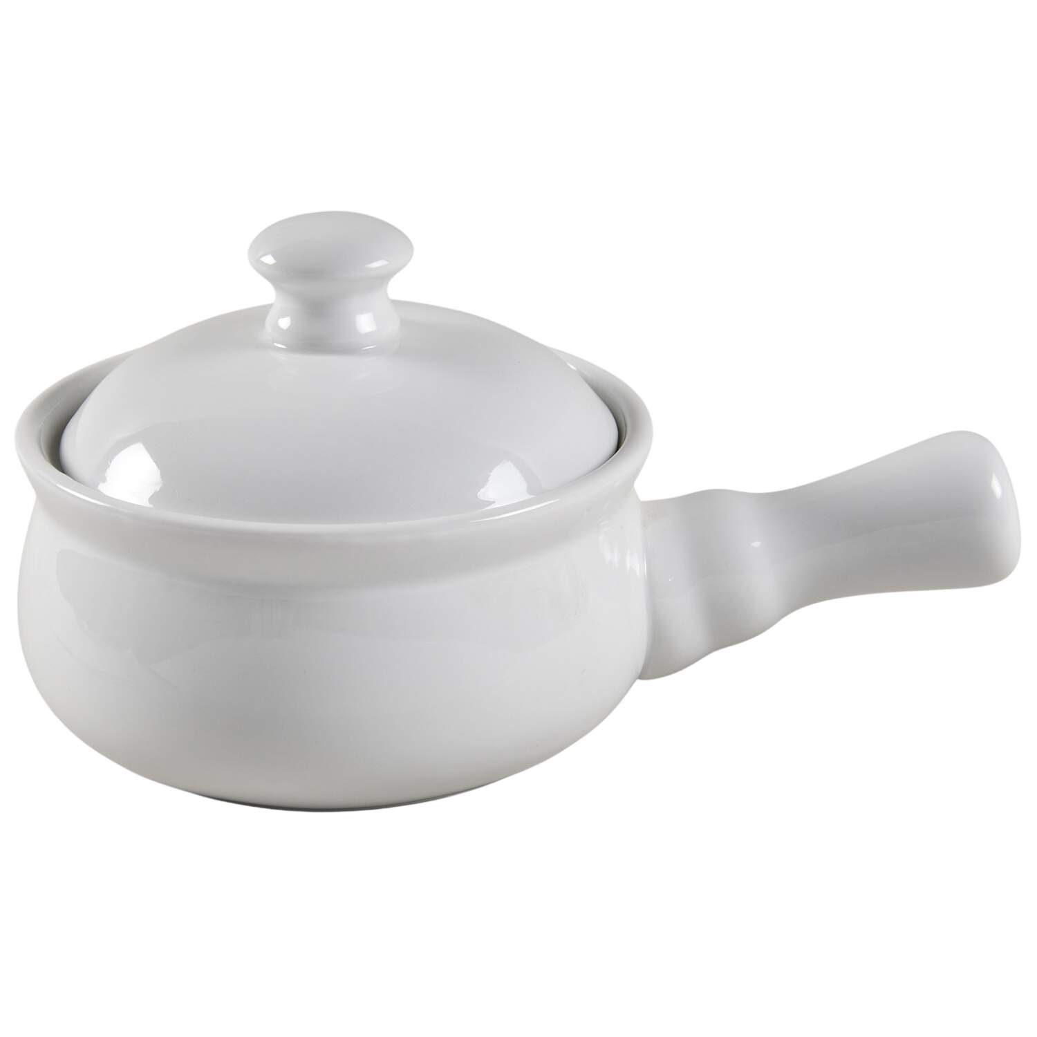 Whiteware Basics (Smooth) Covered Onion Soup by The Cellar (China)-1