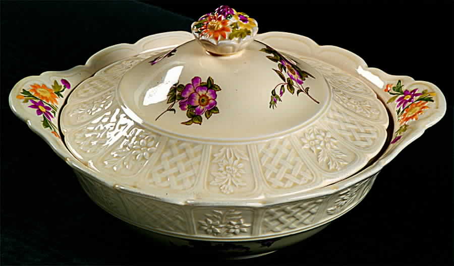 COA102 Round Covered Vegetable by Coalport-1
