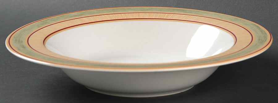 Amadora Red Large Rim Soup Bowl by Coventry (PTS)-1