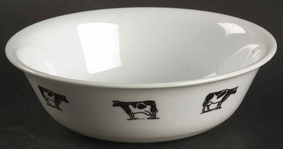 Annies Cows (Corelle) Coupe Cereal Bowl by Corning Corelle-1