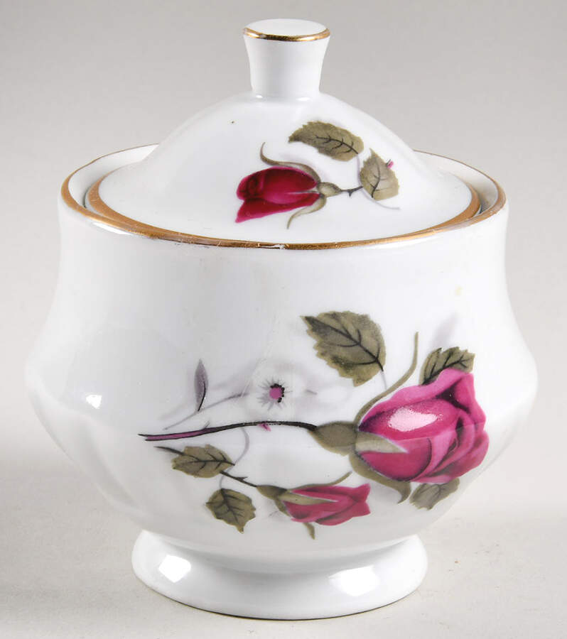 51243 Sugar Bowl & Lid by Chodziez-Poland-1