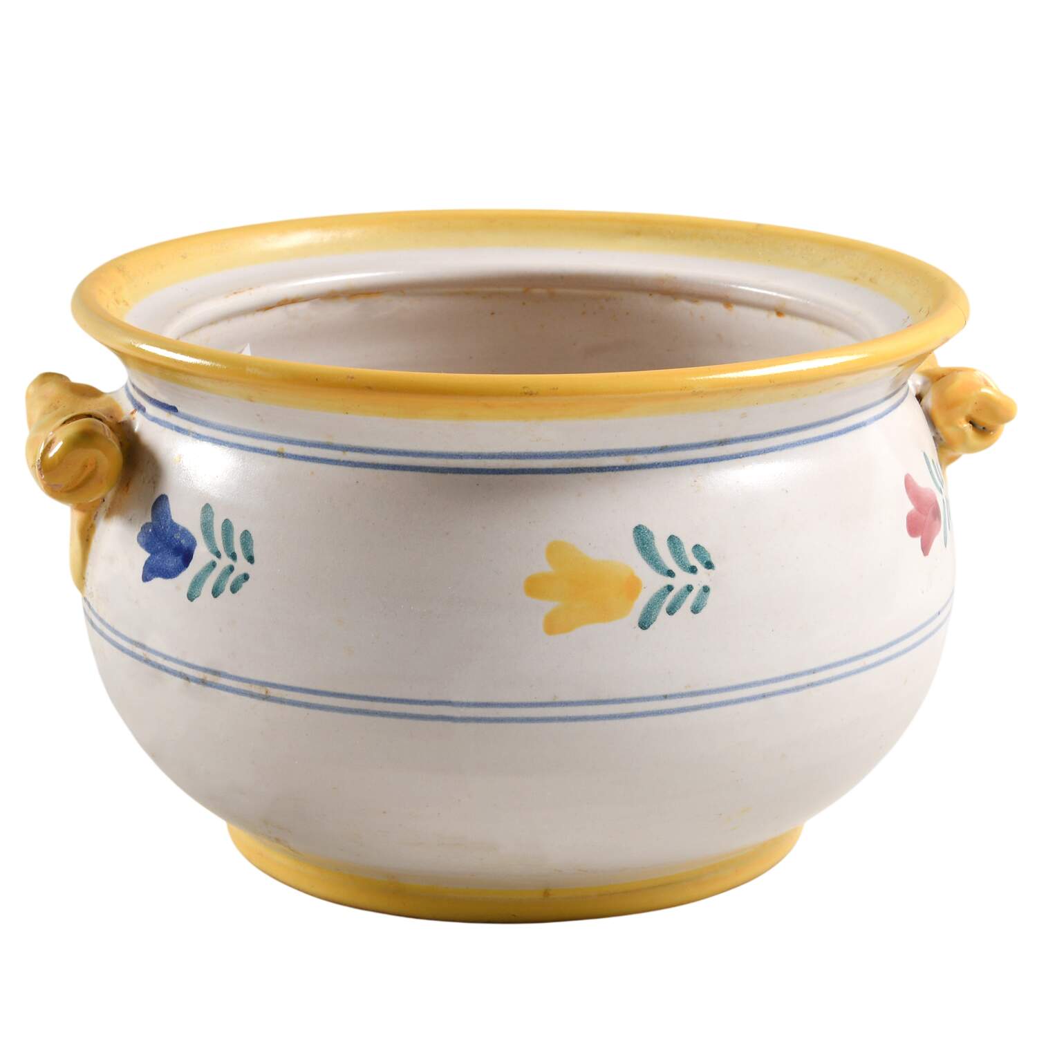 CEI9 3.5 Quart Round Casserole No Lid by Ceramica Artistica (CAS Vietri)-1
