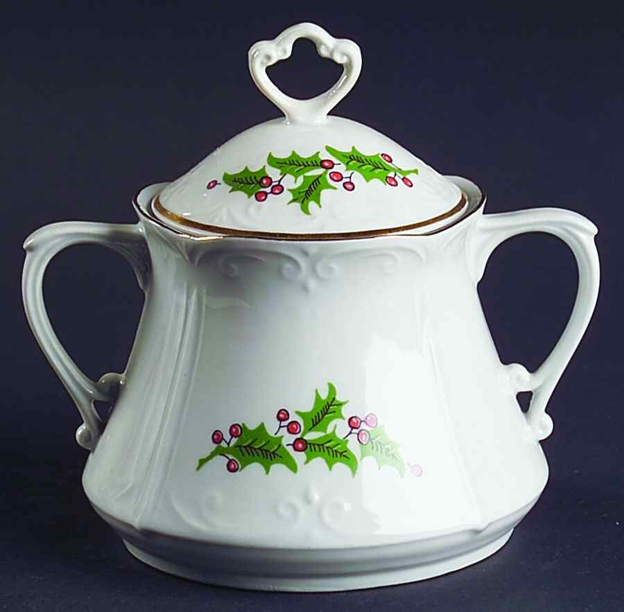 CHZ22 Sugar Bowl & Lid by Chodziez-Poland-1