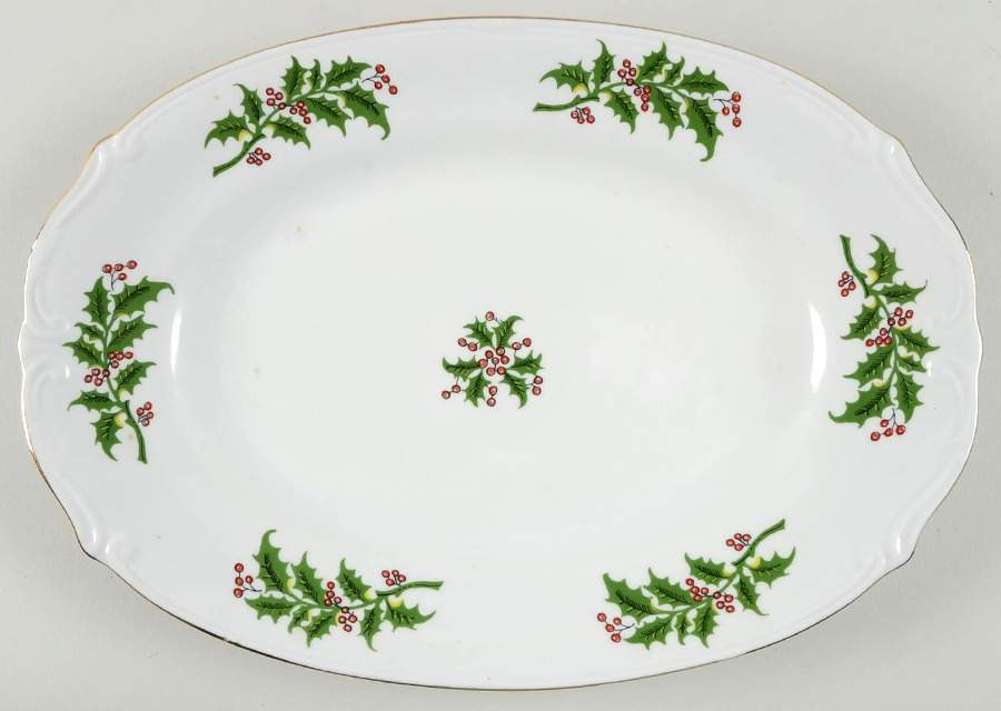 CHZ22 13" Oval Serving Platter by Chodziez-Poland-1