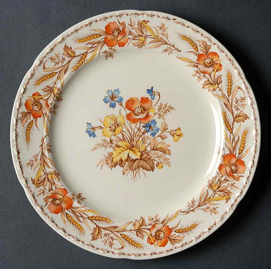 CRO254 Salad Plate by Crooksville-1