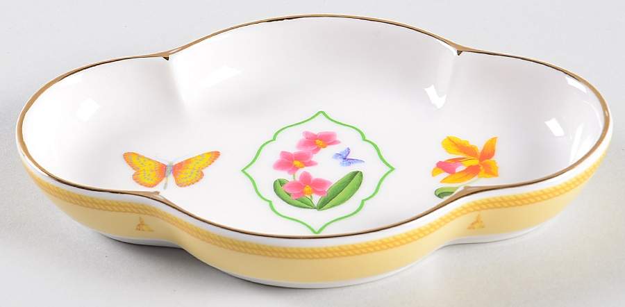 Orchids Silver Tray by Lynn Chase-1