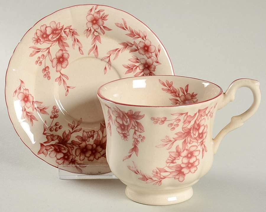 CKB2 Footed Cup & Saucer Set by Cracker Barrel-1