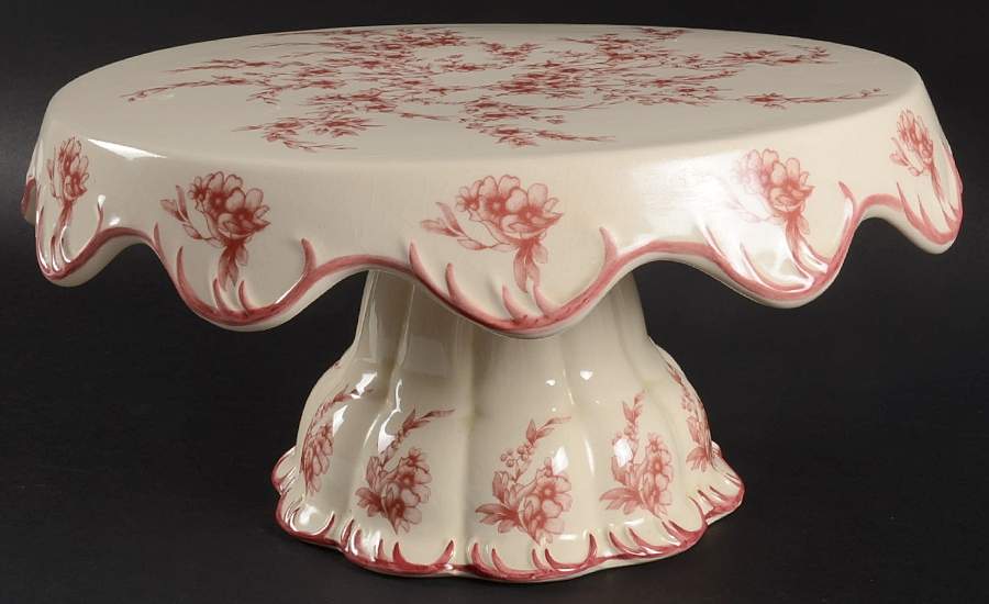 CKB2 11" Diameter Pedestal Cake Stand by Cracker Barrel-1