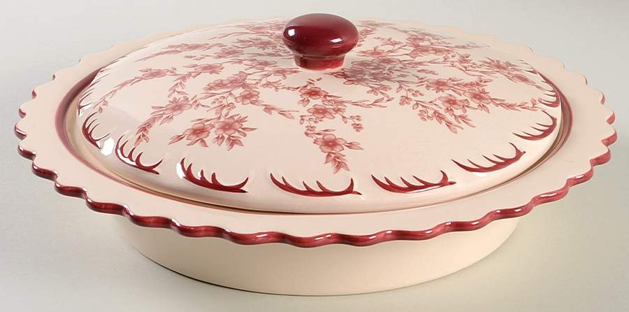 CKB2 Pie Plate Safe with Ceramic Lid by Cracker Barrel-1
