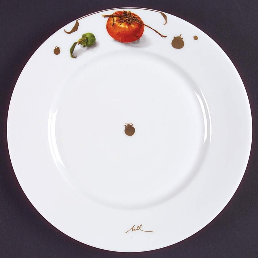 Mediterranean Gold Dessert Luncheon Plate by Charles Field Haviland-1