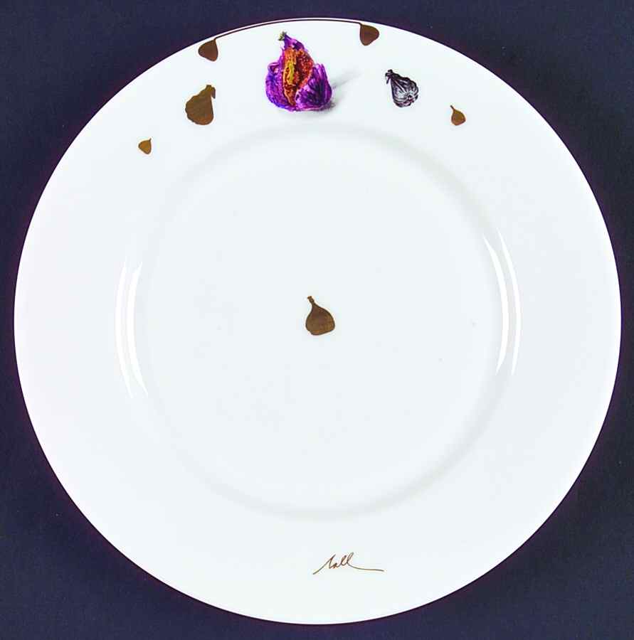 Mediterranean Gold Dessert Luncheon Plate by Charles Field Haviland-1