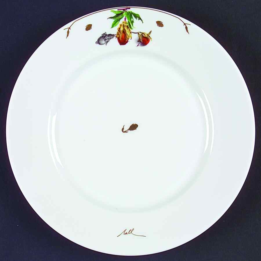Mediterranean Gold Dessert Luncheon Plate by Charles Field Haviland-1
