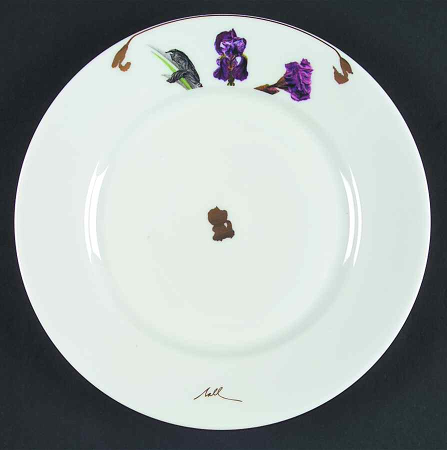 Mediterranean Gold Dessert Luncheon Plate by Charles Field Haviland-1