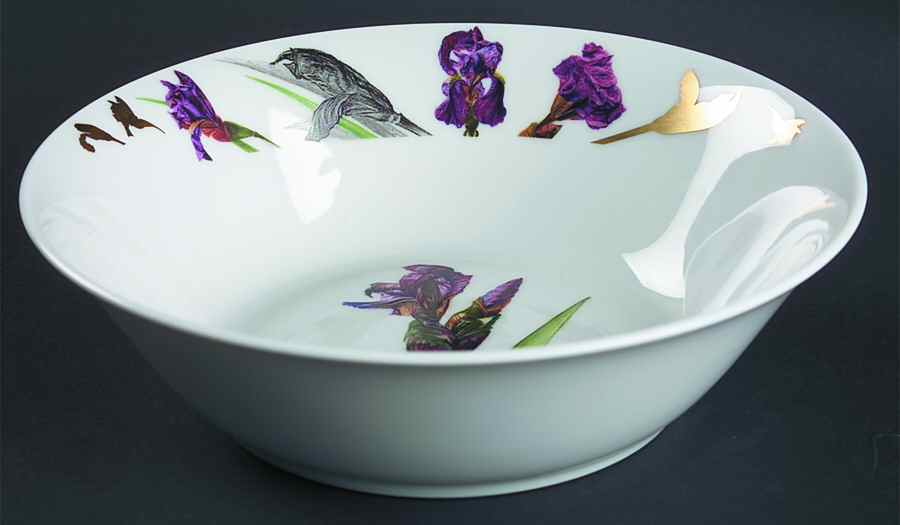 Mediterranean Gold 7" Individual Pasta Bowl by Charles Field Haviland-1