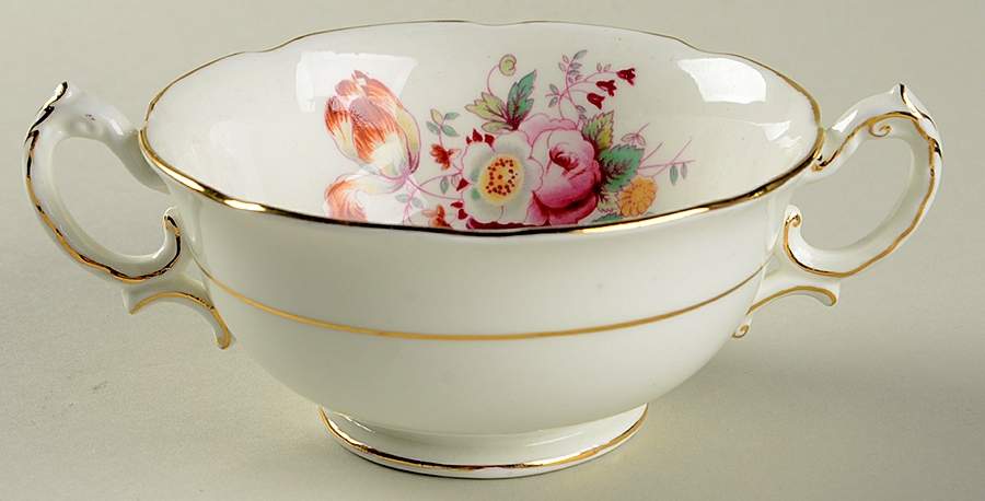 R703 Footed Cream Soup Bowl by Coalport-1