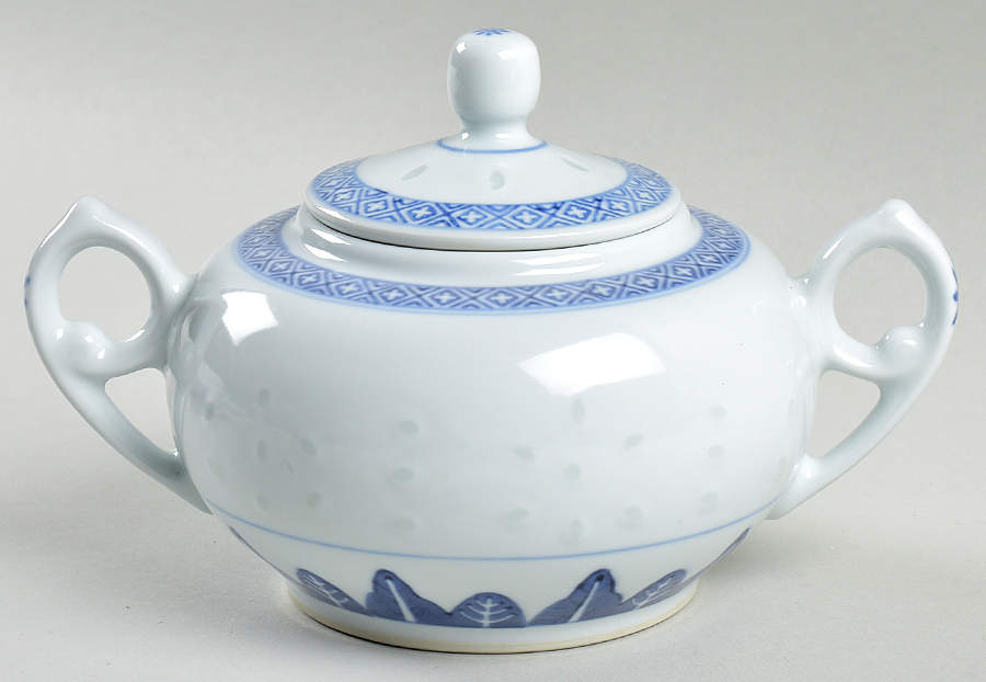 CX203 Sugar Bowl & Lid by China (Made in China)-1