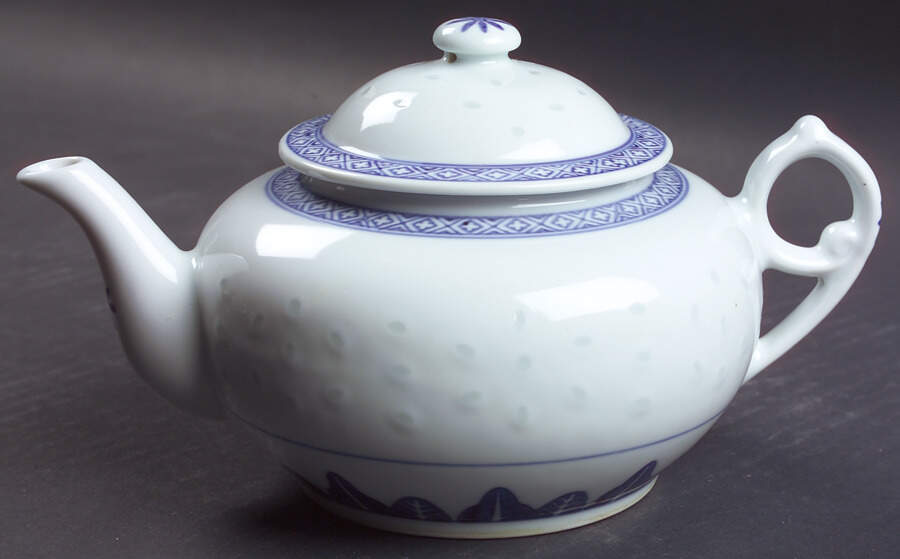 CX203 Teapot & Lid by China (Made in China)-1
