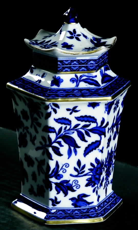COA107 Medium Ginger Jar & Lid by Coalport-1