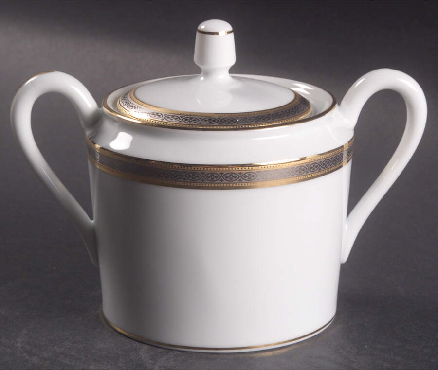 Chambord Sugar Bowl & Lid by Charles Field Haviland-1