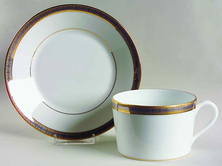 Chambord Breakfast Cup & Saucer Set by Charles Field Haviland-1