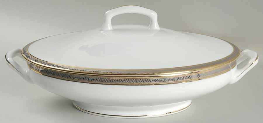 Chambord Oval Covered Vegetable by Charles Field Haviland-1