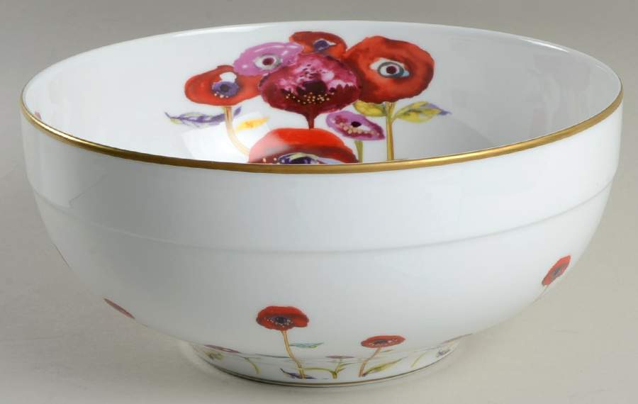 Taj Mahal 9" Salad Serving Bowl by Charles Field Haviland-1
