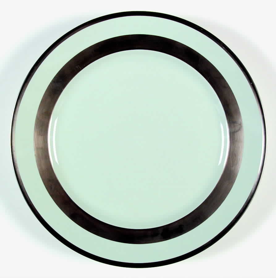William Celadon Dinner Plate by Charles Field Haviland-1