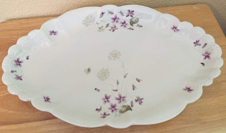 CAR131 15" Oval Serving Platter by Carlsbad-1