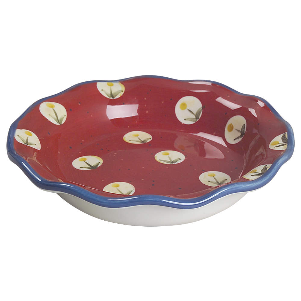 Country Collage Rim Soup Bowl by Certified International-1