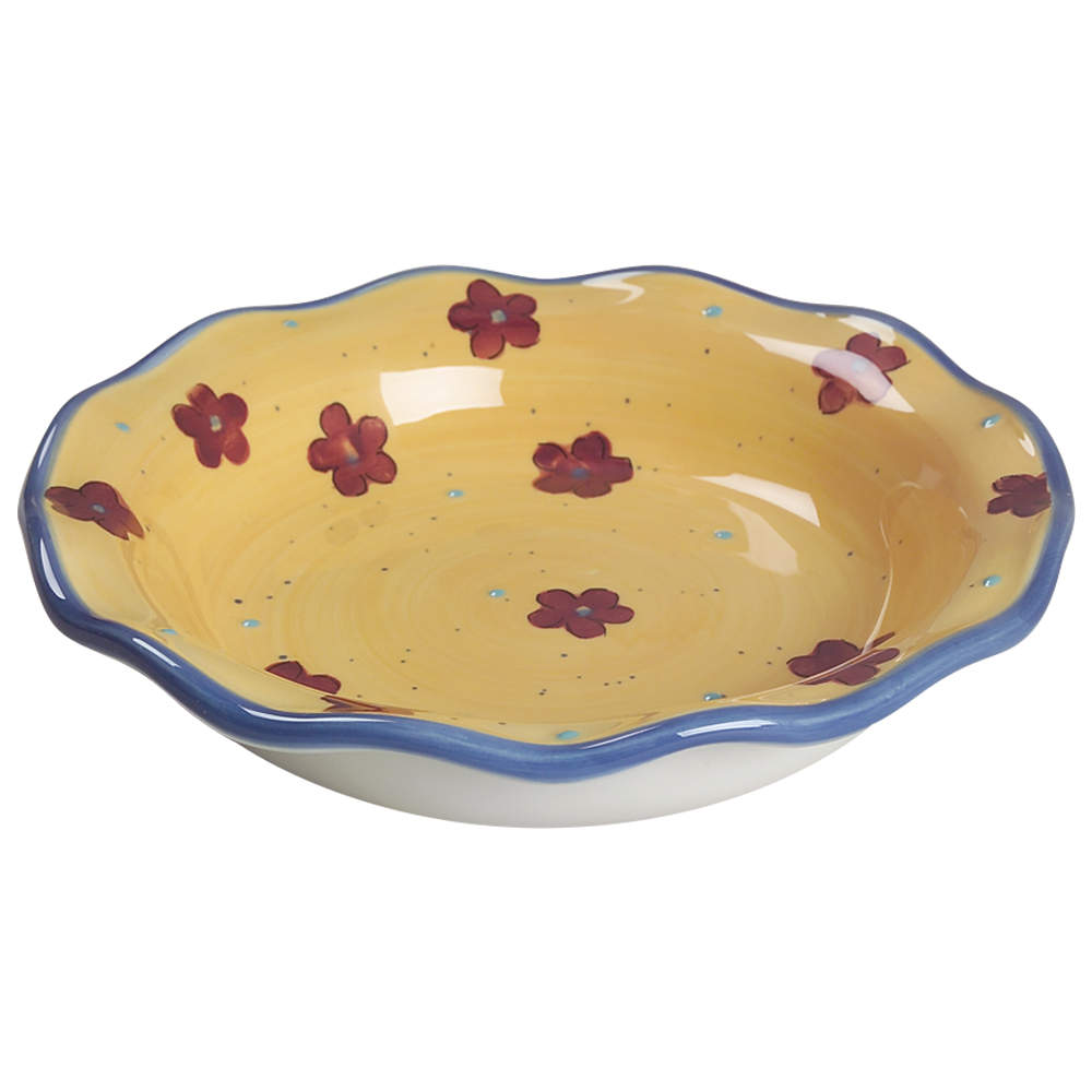 Country Collage Rim Soup Bowl by Certified International-1